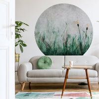 Tosca Green – Tapeta Koło Standard