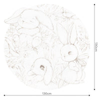 Fluffy – Tapeta Koło Standard