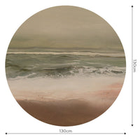 Sunrise – Tapeta Koło Standard