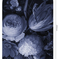 Boudoir Navy – Tapeta Łuk Standard