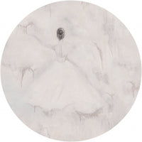 Lady Light – Tapeta Koło Standard