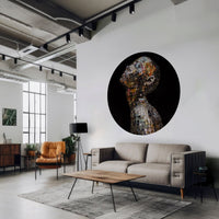 Disco – Tapeta Koło Standard