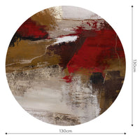 Lava – Tapeta Koło Standard