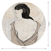 Moria Femme – Tapeta Koło Standard