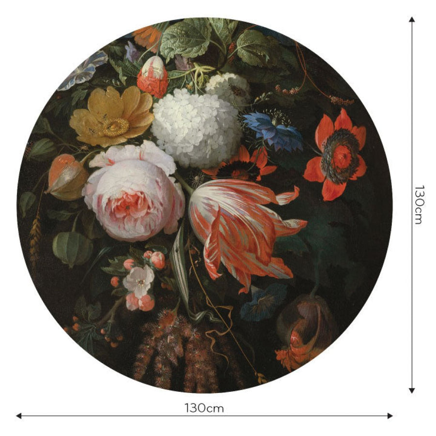 Boudoir – Tapeta Koło Standard