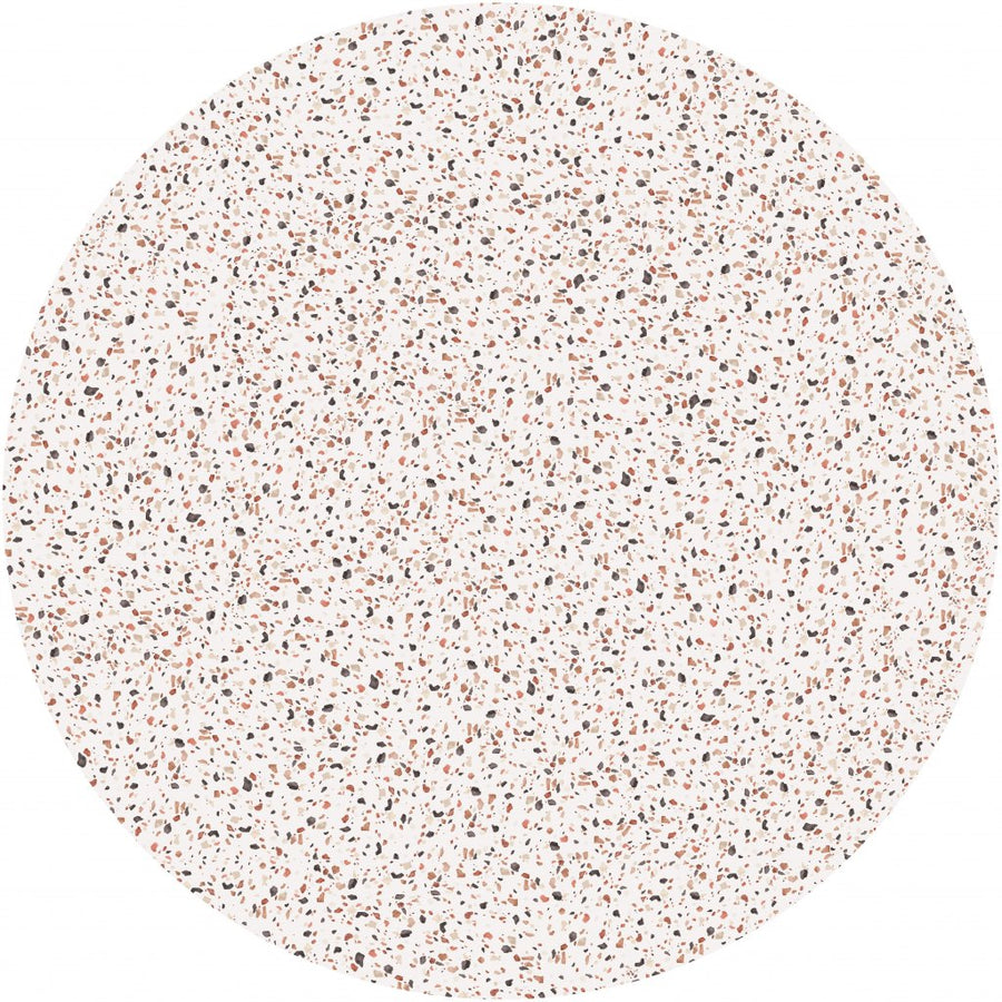 Terrazzo Rust – Tapeta Koło Standard