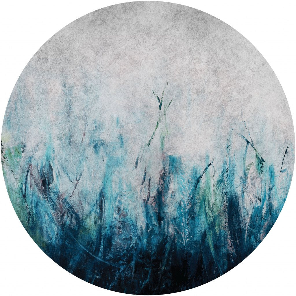 Tosca Blue – Tapeta Koło Standard