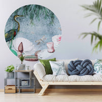 Water Lily – Tapeta Koło Standard