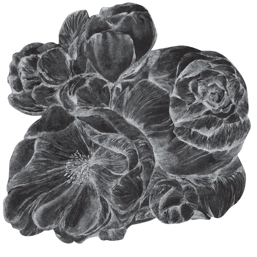 Brassica Dark – Tapeta Koło Standard