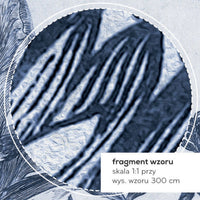 Blue Flower – Tapeta na wymiar