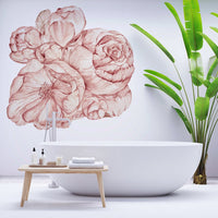 Brassica Pink – Tapeta Koło Standard