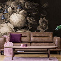 Boudoir Beige – Tapeta na wymiar