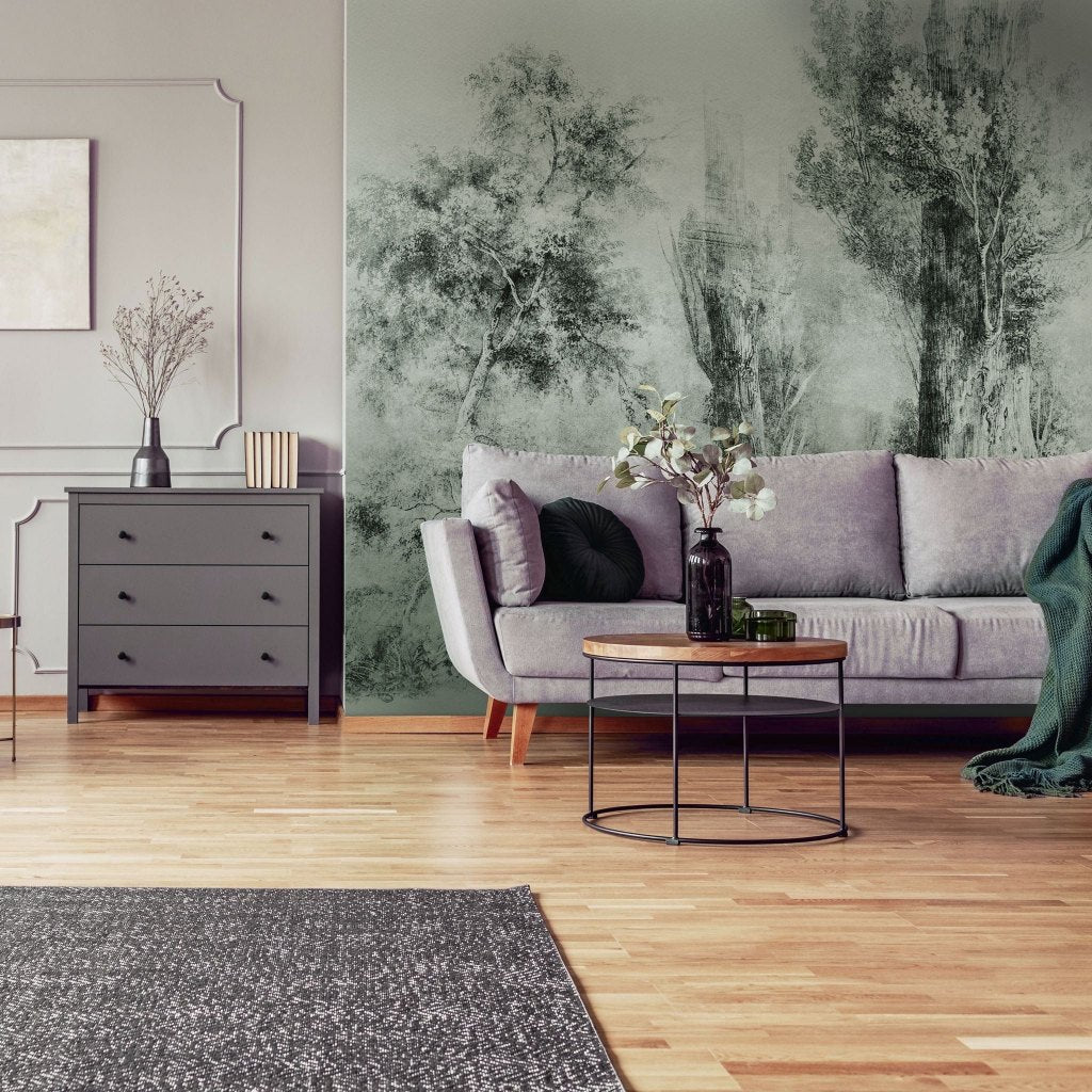 Calm Green – Tapeta na wymiar