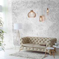 Classic Light Grey – Tapeta na wymiar