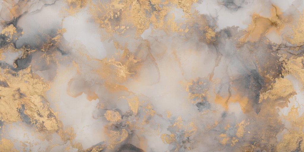 Dolce Vita Grey&Gold – Tapeta na wymiar