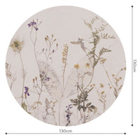 Campo di Erbe – Tapeta Koło Standard