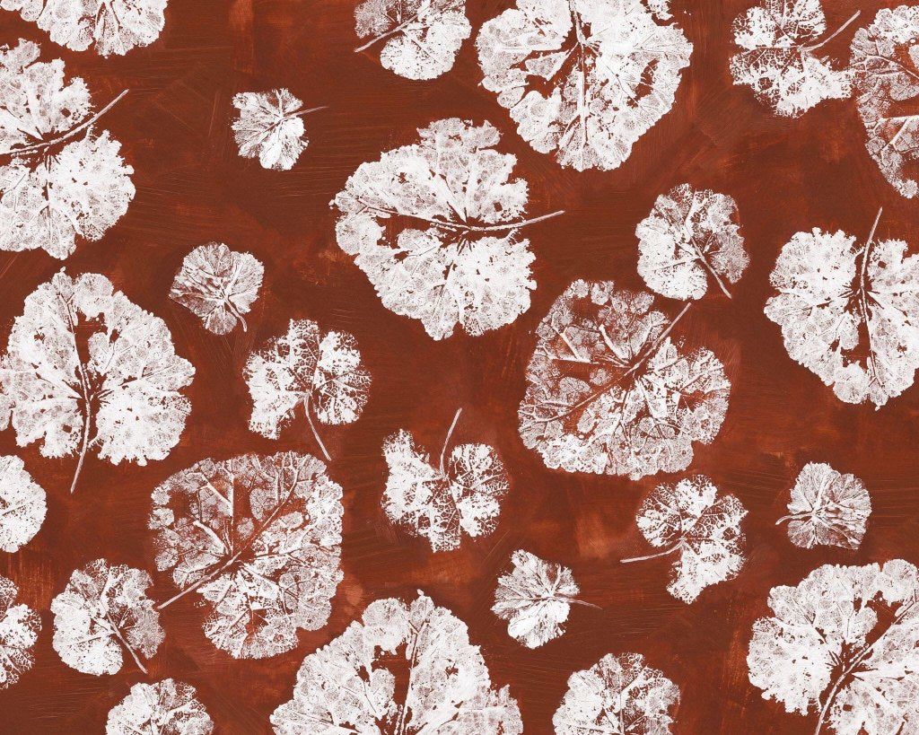 Foglia Rust – Tapeta na wymiar