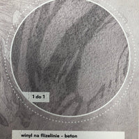 Grey Ombre Flower – Tapeta na wymiar