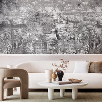 Gulliver Grey – Tapeta na wymiar