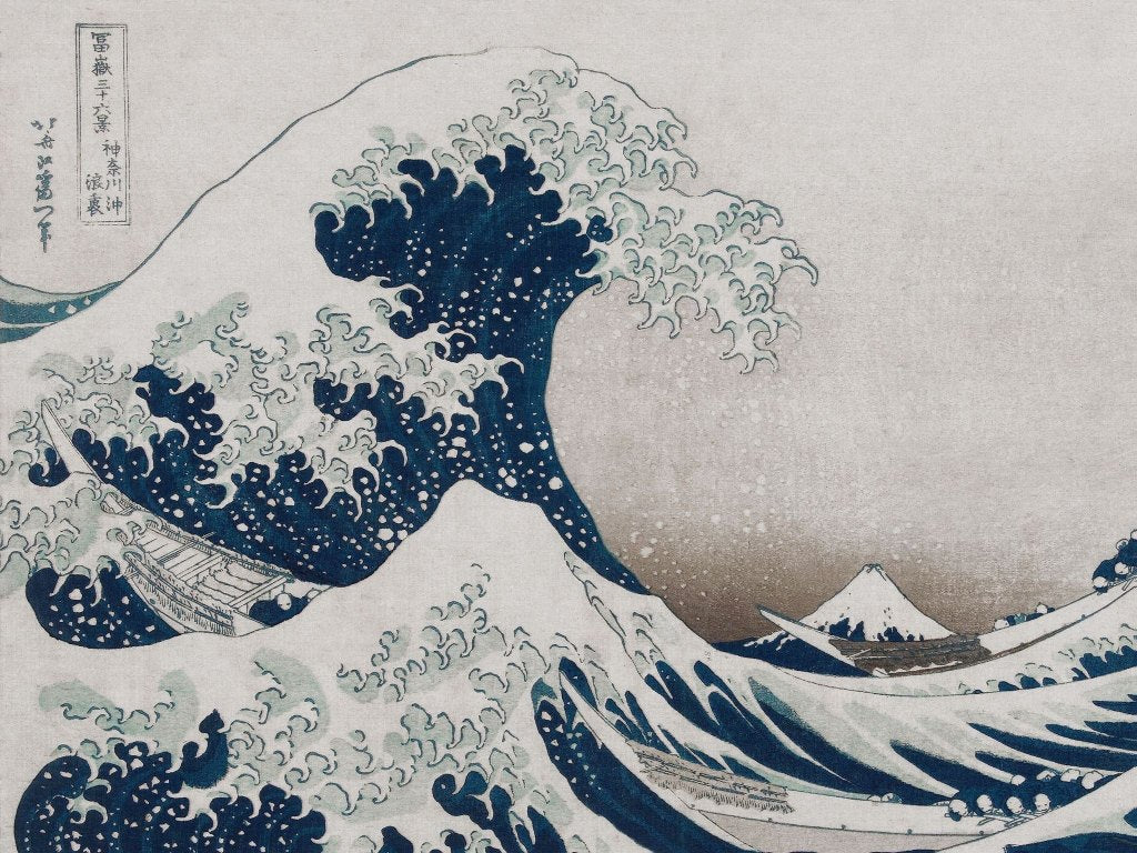 Hokusai – Tapeta na wymiar
