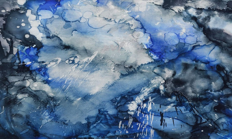 Lago Blue – Tapeta na wymiar