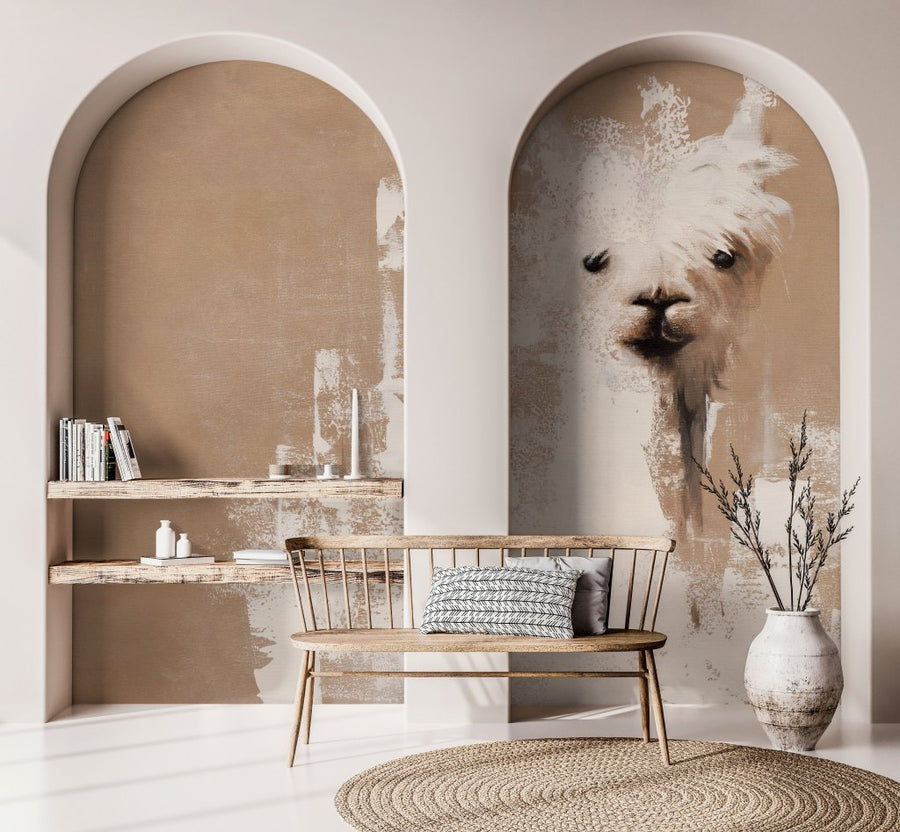 Lama – Tapeta na wymiar