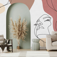 Layla Maroon – Tapeta na wymiar