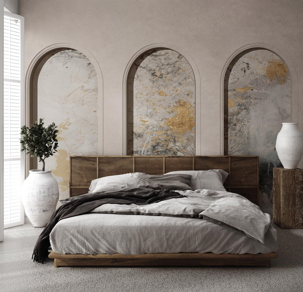 Libra Beige Fog – Tapeta na wymiar