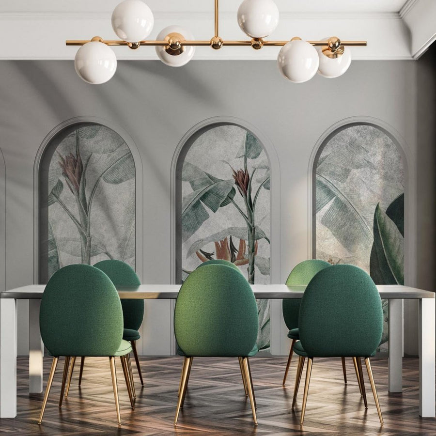 Libra Light Grey Rainforest – Tapeta na wymiar