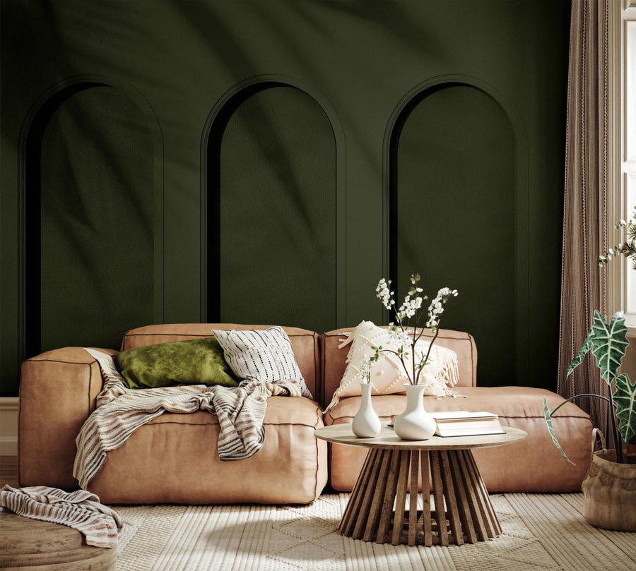 Libra Olive – Tapeta na wymiar