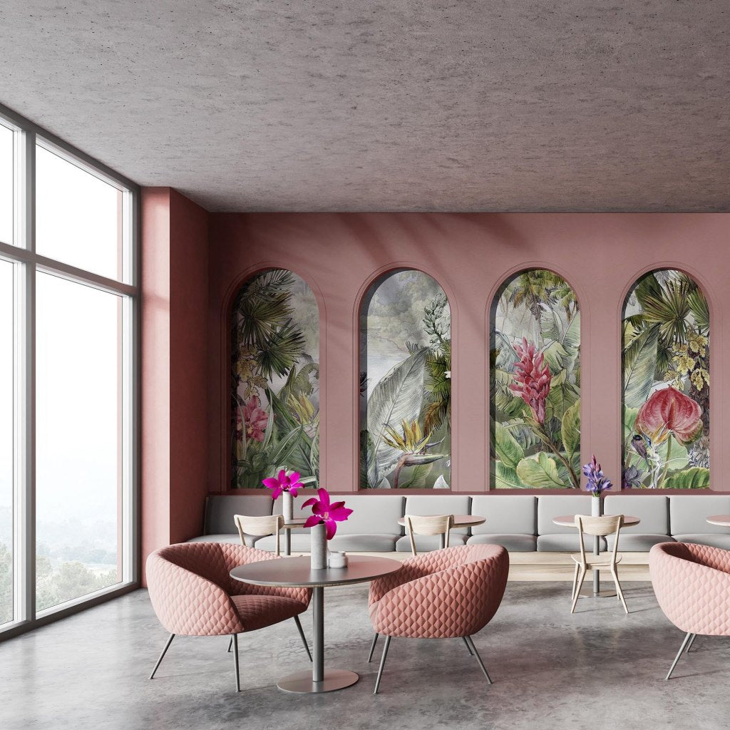 Libra Pink Wonderland – Tapeta na wymiar