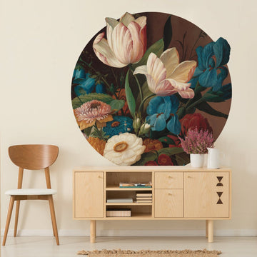 Dark Tulip – Tapeta Koło Standard