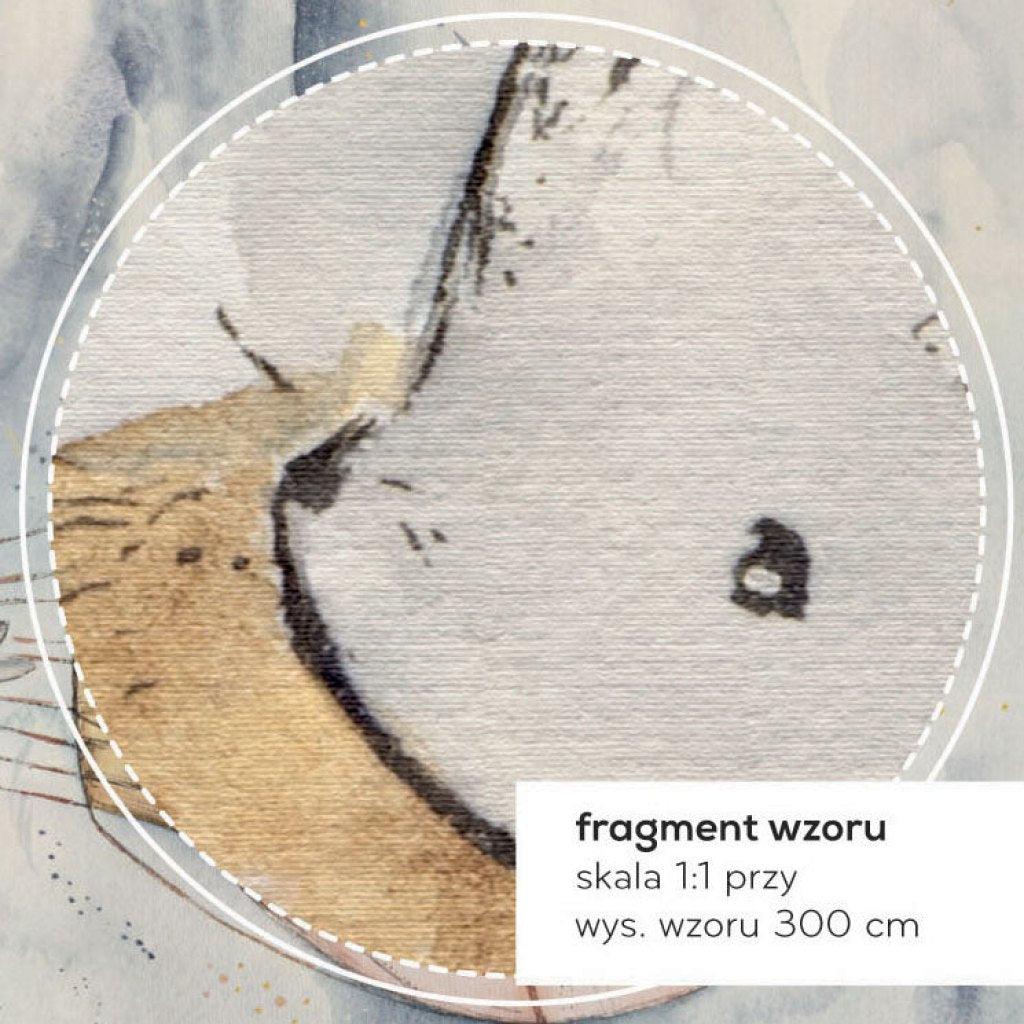 Moonie Blue – Tapeta na wymiar