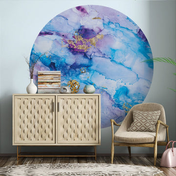 Acquarello – Tapeta Koło Standard