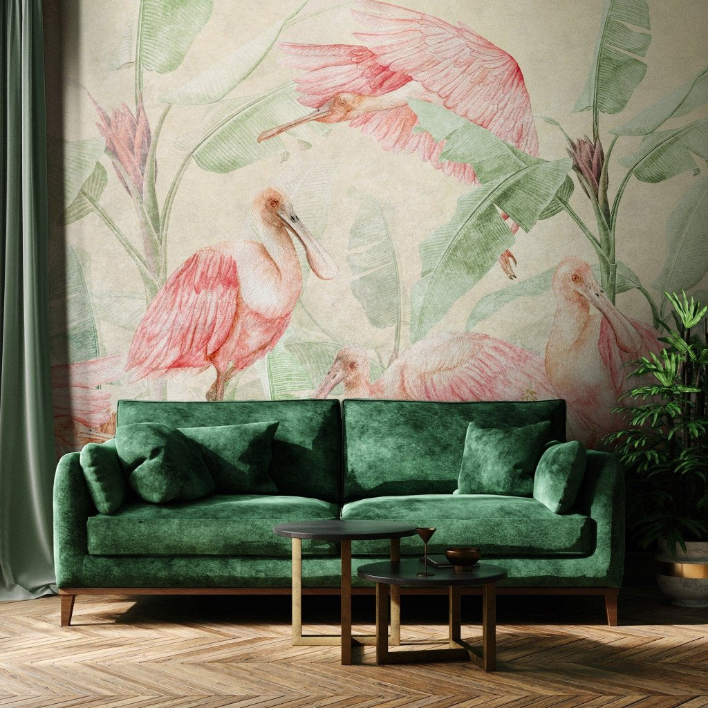 Rainforest Ajaja – Tapeta na wymiar