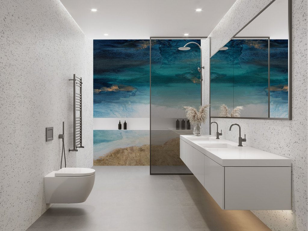 Santorini – Tapeta na wymiar