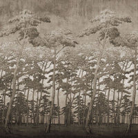 Secret Forest Beige – Tapeta na wymiar