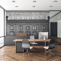 Station B&W – Tapeta na wymiar