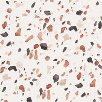 Terrazzo Rust – Tapeta na wymiar