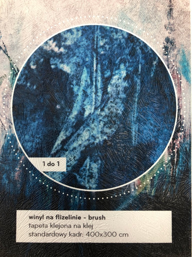 Tosca Blue – Tapeta na wymiar