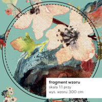 Uccello Cantante Mint – Tapeta na wymiar