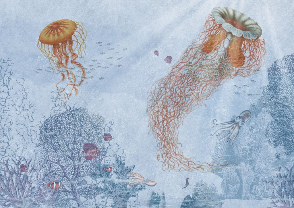 Water Life Saturated – Tapeta na wymiar