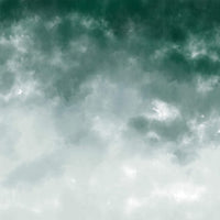 Watercolor Ombre Green – Tapeta na wymiar