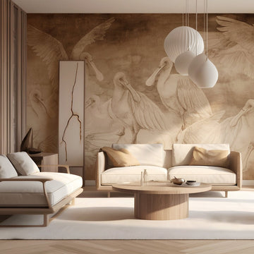 Ajaja Beige – Tapeta w rolkach