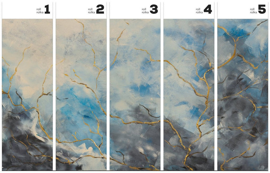 Aqua – Tapeta w rolkach