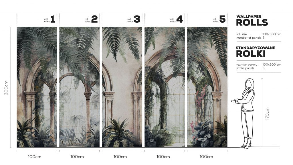 Aranciera – Tapeta w rolkach