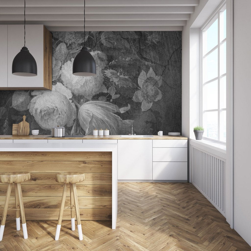 Boudoir Grey – Tapeta w rolkach