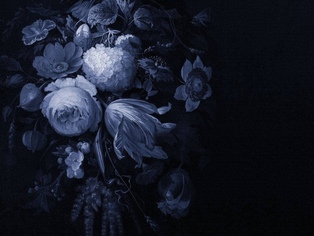 Boudoir Navy – Tapeta w rolkach