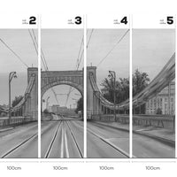 Bridge B&W – Tapeta w rolkach