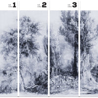 Calm Blue – Tapeta w rolkach